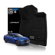 JUSTMATE HONDA พรมปูพื้นรถยนต์ CIVIC FC / FK 2016 - 2021