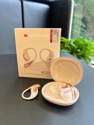 ❤️monster sound ac210 真無線藍牙運動耳機❤️（免費順豐智能櫃）（續航時間長）（二合一快充數據線）黑白色選擇，個性化空間音頻，無線降噪，可調降噪，通話清晰，調整音量🔊調節音效，適用