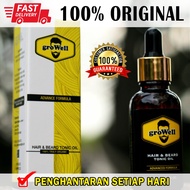 Growell Tonic Oil Thickens Hair and Sideburns