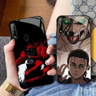 CK-5 Attack on Titan HD Glass Casing for OPPO A31 A32 A53 A53S A33 Realme 7i C17