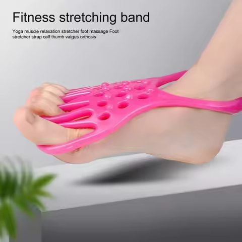Strongly Stretch the Foot Extension Band, Yoga Foot Muscle Relaxation Foot Massage Stretching Strap