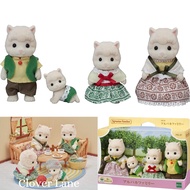 Sylvanian Families Alpaca Family Doll House Accessories Miniature Toys for Kids