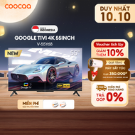 Google Tivi Coocaa 4K 55 Inch - 55Y68 Youtube Netfilx Smart TV 2025 new tv