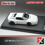 Star Model 1: LB Works Ferrari 512 TR White Popup Headlight