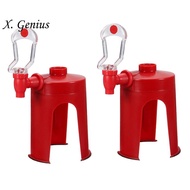 2X Soda Dispenser Fizz Dispenser Drink Dispenser Water Dispenser Party Cola Sprite, Red