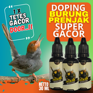 Tetes Doping Burung Prenjak Kepala Merah Cepat Gacor / Obat Penggacor Burung Prenjak/Vitamin Prenjak