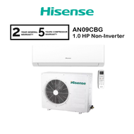 AUFIT 1.0HP Inverter ASW-09B6A4 Air Conditioner ASW-09B6A4/FFR3D1-C5 / Hisense 1HP Non-Inverter AN09CBG / AN10DBG Air Cond AN10DBG2 Penghawa Dingin