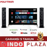 Second TV POLYTRON 32 Inch SMART ANDROID PLD-32TAG5959 (Khusus Medan)