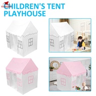 Kids Play Tent with Star Light Breathable Playhouse Tent with Window Large Size Princess Castle Tent with Curtain Portable Play Tent House SHOPSKC6379