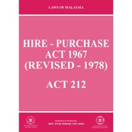 (212) Hire - Purchase Act 1967 (Revised - 1978)