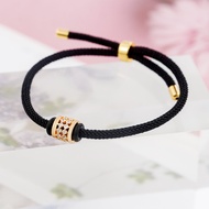 Hyl Jewelry 394B Gelang Titanium Wanita Bangle Bracelet Terbaru Anti Karat Dan Keroncong Lilit Asli 