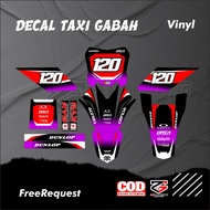 Grain Ojek Decal Spider Yz Decal New Grain Ojek Decal Vinyl Material Hologram Material Free Custom