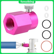 CO2 Tank Connector Replacement Aluminum Alloy CO2 Refill Adapter Connector for Filling SHOPSBC9321