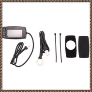 (JPTZ) Digital LCD Engine Temperature Gauge Over-Temperature Alert with Sensor RL-TS002 for Motorcyc