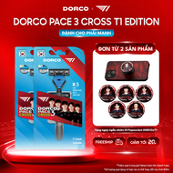 DORCO PACE 3 CROSS T1 Edition - Combo 2 Bộ Dao Cạo Râu Hàn Quốc 3 Lưỡi - Gồm 2 Cán 8 Đầu Cạo