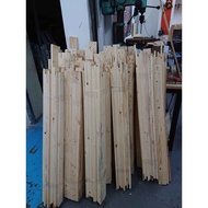 Pallet wood ready-to-datePine 45 inches long x 70mm wide x 13mm thick.