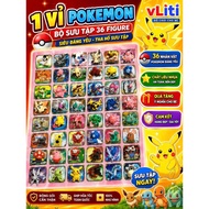 Pokemon Blister of 36 Super Beautiful Collectible Toys for Children | Pokemon Blister Collectible To
