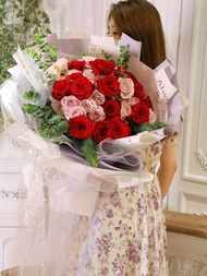 厄瓜多爾頂級玫瑰花 巨型玫瑰鮮花束