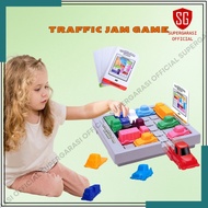 Educational toy puzzle car traffic clock game IQ