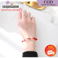 Gelang Titanium Asli / Gelang Tangan Titanium Wanita Korea Ori / Gelang Titanium Korea Anti Karat Ra