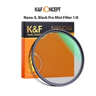 K&f Nano-X Black Pro Mist Filter 1/8 ultra-clear Black Mist Filter