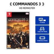 [HKJUS] Nintendo Switch Game Deals - Commandos 3 - HD Remaster-ตลับเกมบัตรทางกายภาพสำหรับ Nintendo S