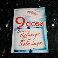 Book Novel/ 9 Sins Bisni Family and Solutions.