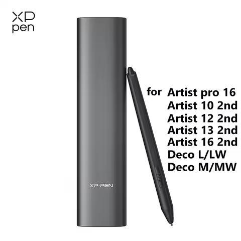XP-Pen X3 Battery-free Digital Stylus with 9 Replace Nibs Suit for Artist Series (2nd Gen),Deco L/ L