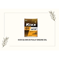 KIXX G1 0W20 FULLY ENGINE OIL 4 LITER ENGINE OIL Ready Stock Below Market