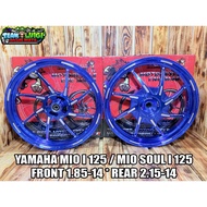 MUTARRU CNC MAGS MC8 14s 8 SPOKES YAMAHA MIO I 125 / MIO SOUL I 125 MADE IN THAILAND