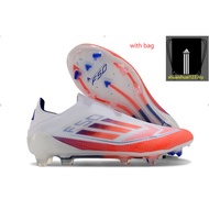 Kasut Bola Sepak F50 X Ghosted Pink Murah FG Outdoor Football Shoes Men's Boots Unisex Soccer Cleats