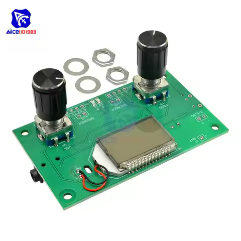 diymore Stereo FM Radio Wireless Receiver Module Digital LCD Display DSP PLL 87.0MHz-108.0MHz DIY El