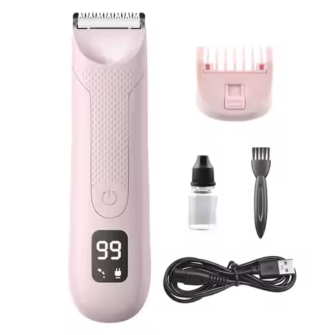 Saferazor Trimmer Electric Hair Trimmer Waterproof Small Electric Shaver Cordless Beard Hair Shaver 