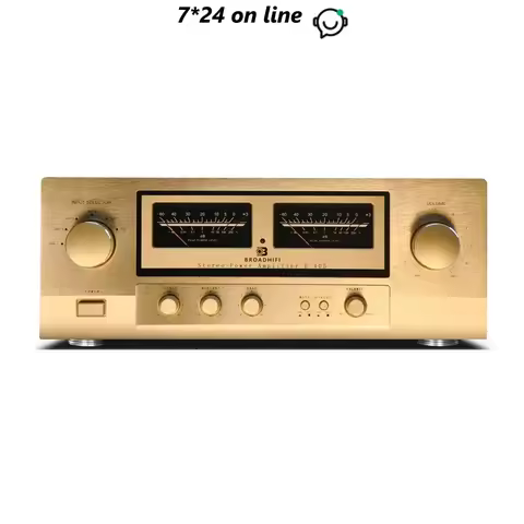 Clone Accuphase E405 HIFI High-power Gold-sealed Tube Home with Remote Control Fully Balanced Integr
