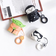 AirPods Pro AirPods 1/2 Case Star Wars Yoda Imperial Stormtrooper Shockproof Portable Earphone Cover