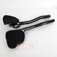TT BAR Arm Rest 31.8mm Carbon Fiber Road Bike Aero Bar Rest