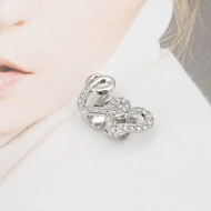 Niche Hip Hop Teeth Accessories Double Shiny Love Zircon Teeth Accessories Halloween Nightclub Trend