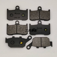 Baodao Suitable for Kawasaki Z800 13-16 Z900 17-21 Copper Base Fiber Front Rear Brake Pad Brake Pad
