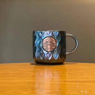 Startbuck แก้วขาตั้งกล้อง Starbuck ถ้วยดูดาวใหม่แก้วเซรามิกลายเกล็ดปลาถ้วยน้ำแก้วกาแฟสำนักงานแฟชั่น