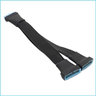RUN USB3 0 Female to Male Splitter Computer Main Board Usb3 0 19 20 Pin Converter Extension Cable 15