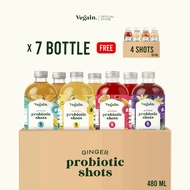 [480ML./ขวด] ขิงหมัก Ginger Probiotic Shot แพ็ค 7 Free 4 Shots