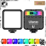 ULANZI VL49 RGB Lampu Video Asli Japan Direct 360° CRI95+