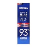 Median - (最新版)愛茉莉 牙石護理93%原味清爽牙膏 (藍色) 120g