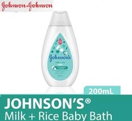 Johnsons milk + rice hair & body baby bath / johnsons milk rice / sabun jhonson / shampoo jhonson