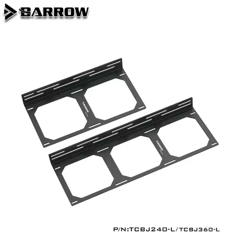 Barrow 240/360 Radiator Bracket Fan External Mounting Bracket Suitable For 12cm Fans TCBJ240-L/TCBJ3
