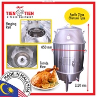OT/AP03.1 BIG APOLLO CHARCOAL ROASTER 800*800*1350MM TRIPLE LAYER LAYER SUS201 0.8MMTHK (10PC 2KG CH