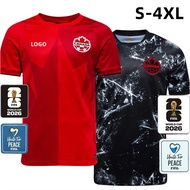 2026 Canada Home Away Men's T-Shirt Football Jersey YB1KAS23D