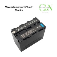 Viloso NP-F970 F970 Camera Battery For Sony Camera
