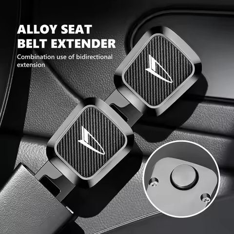 Car Seat Belt Clip Extender Safety Lock Buckle Plug Accessory For Daihatsu Materia Rocky Terios Siri