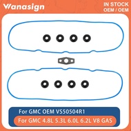 Engine Valve Cover Gasket Set Fit 4.8 5.3 6.0 6.2 L For Chevrolet GMC Cadillac Buick 4.8L 5.3L 6.0L 